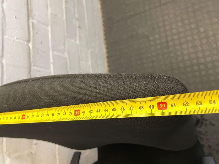 Black Highback Office Chair with Arms