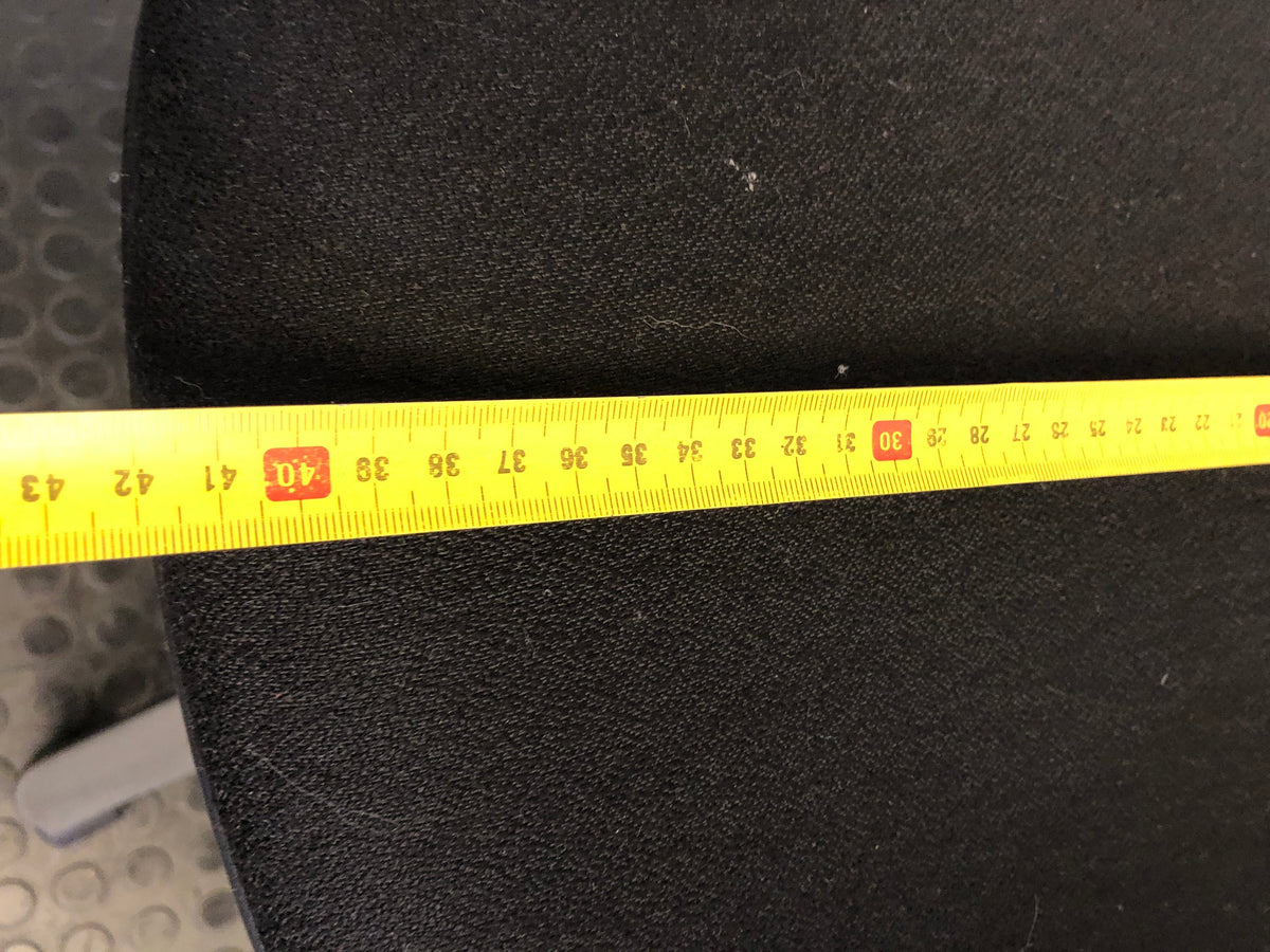 Modern Black Typist Chair