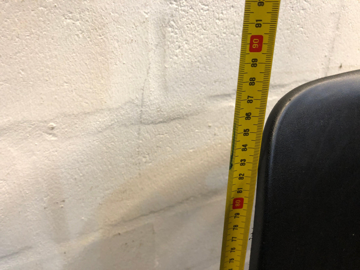 Modern Black Typist Chair