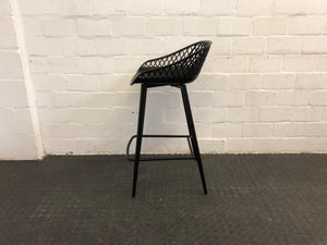 Modern Black Bar Stool - PRICE DROP