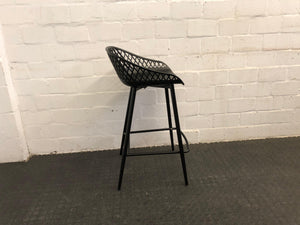 Modern Black Bar Stool - PRICE DROP