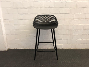 Modern Black Bar Stool - PRICE DROP