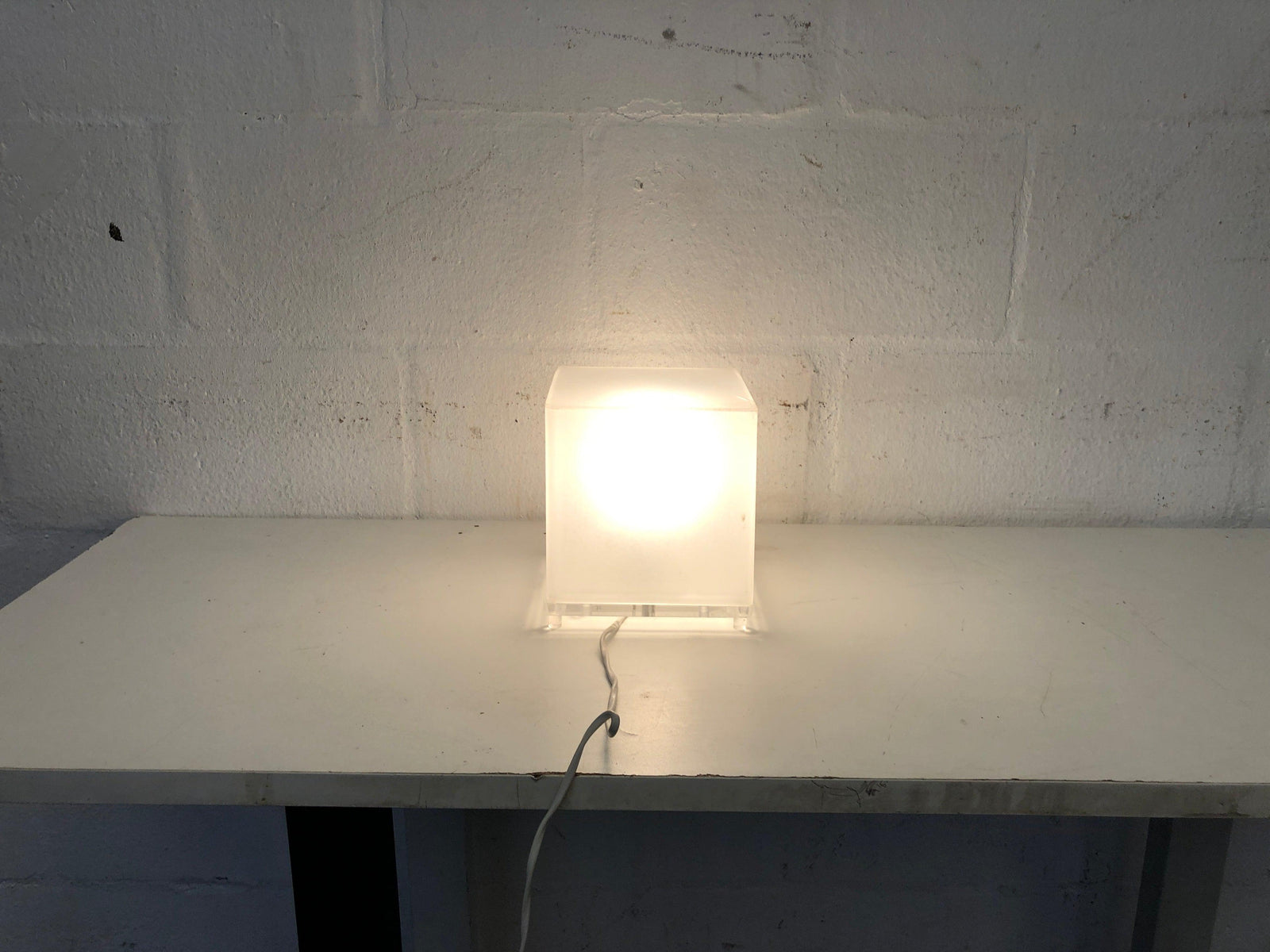 Square Bedside Lamp - 2ndhandwarehouse.com