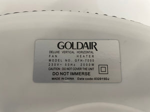 Goldair Fan Heater (Not Working) - PRICE DROP