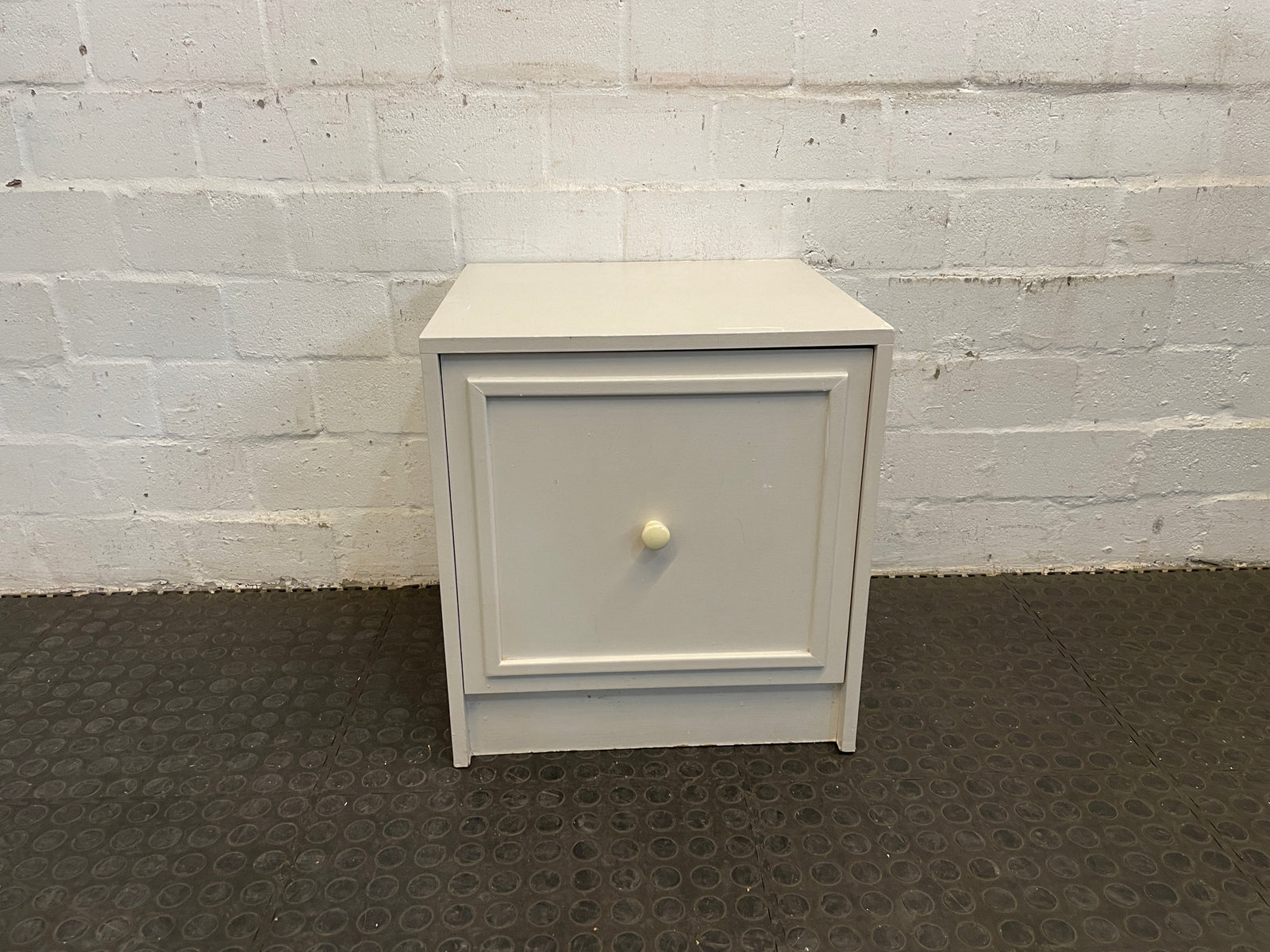 White Bedside Cabinet - PRICE DROP