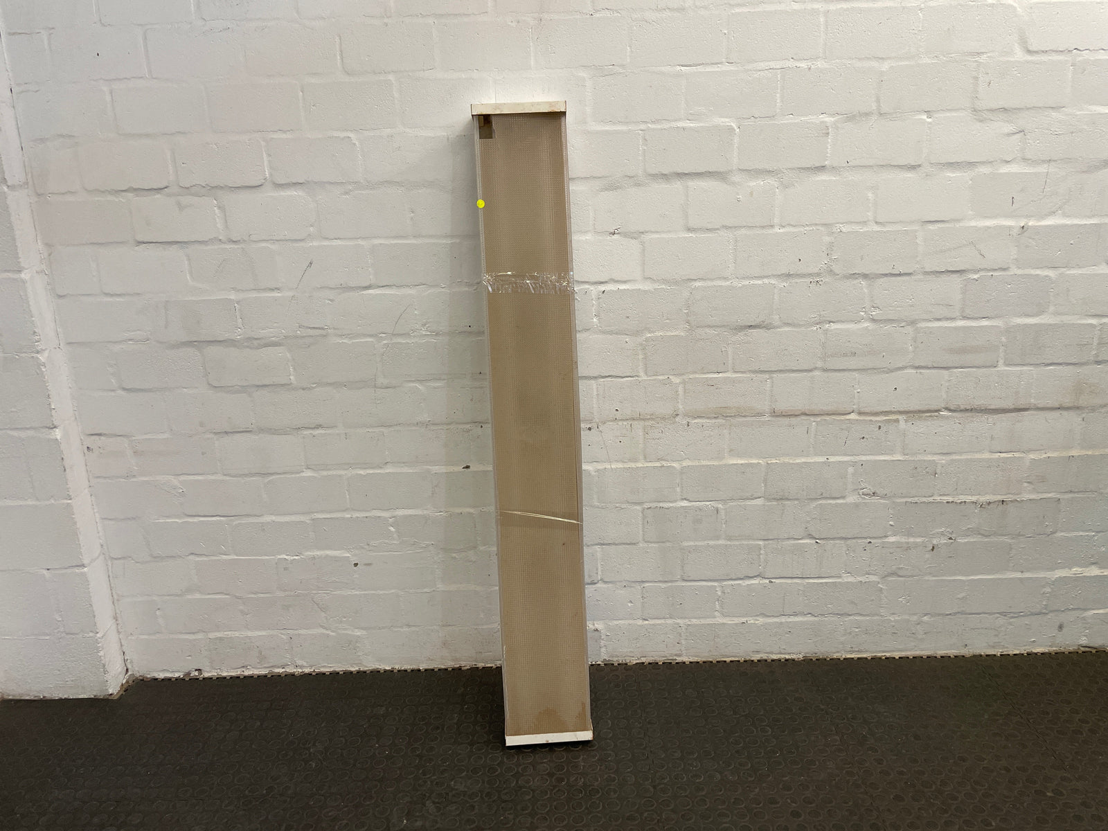 Fluorescent Light Fixture with Cover (Damaged Covers)