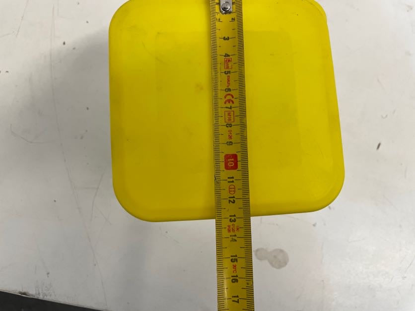 Yellow Lid Container - 2ndhandwarehouse.com