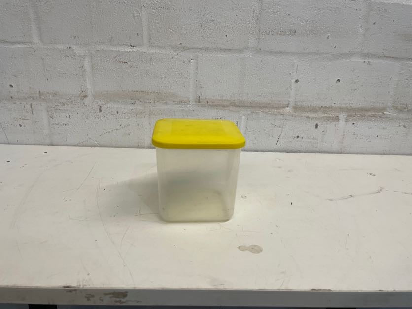 Yellow Lid Container - 2ndhandwarehouse.com