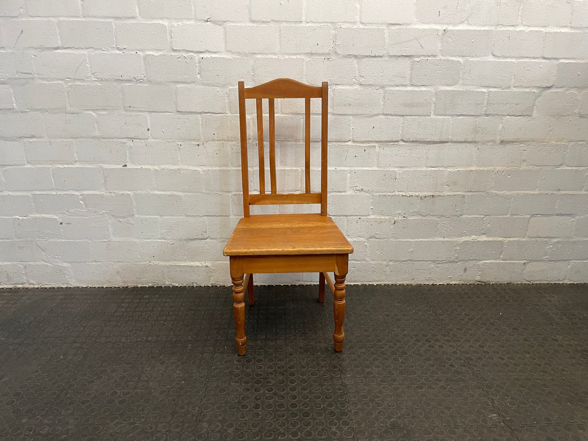 Wooden Dining Chair (Missing Backpiece) - PRICE DROP - 2ndhandwarehouse.com