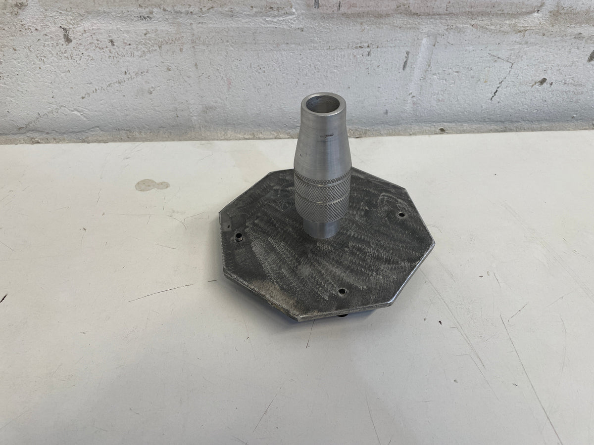 Silver Soldered Candle Holder