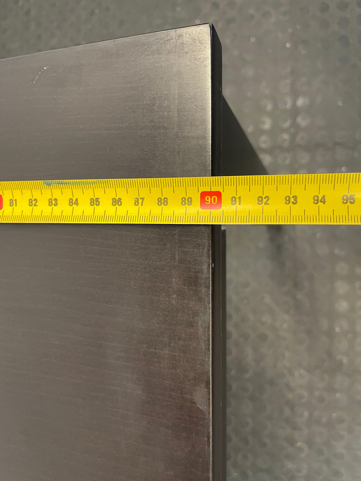 Dark Wood Extendable Dining Table