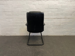 Pleather Office Armchair (Small Tears) - PRICE DROP