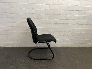 Black Office Visitors Chair