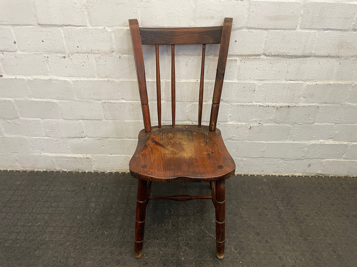 Wooden Slated Dining Chair (Missing Slat) - PRICE DROP - 2ndhandwarehouse.com
