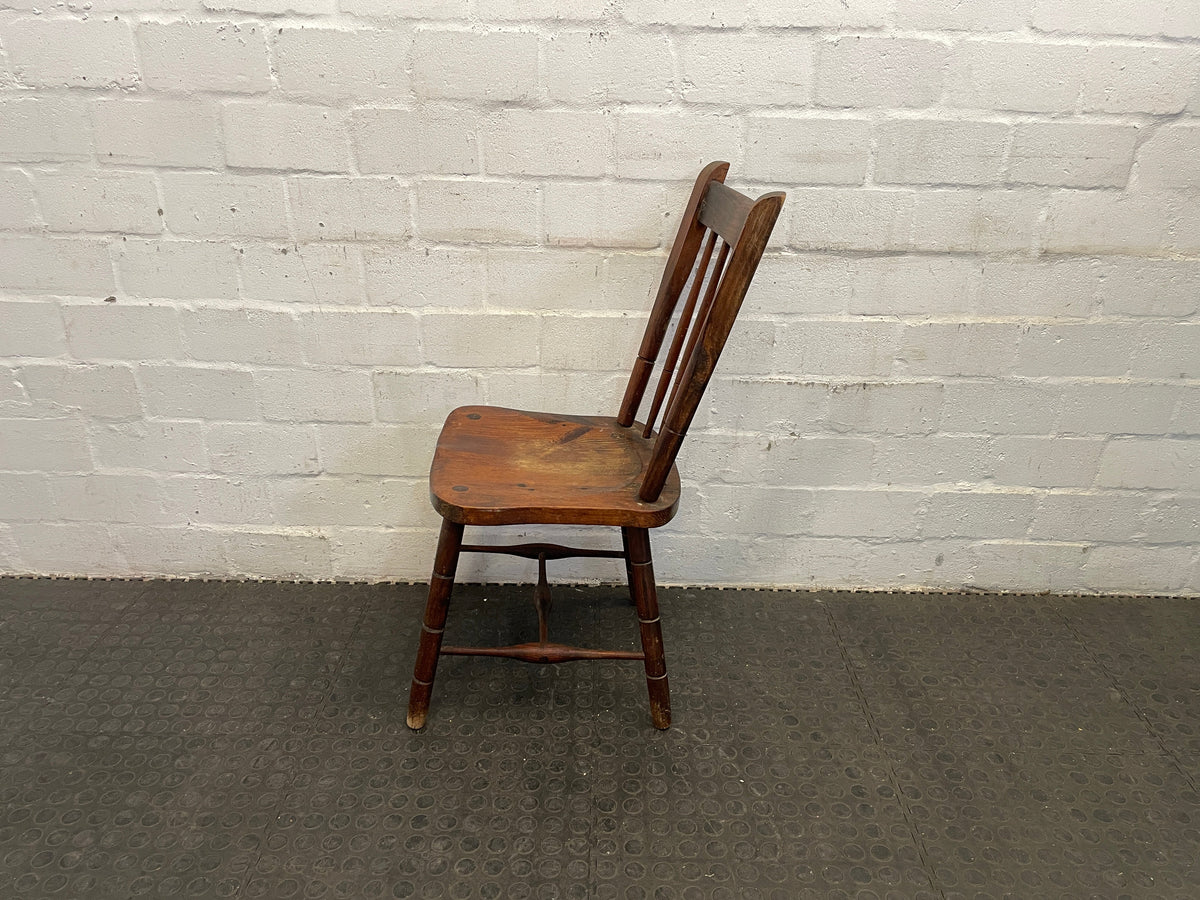 Wooden Slated Dining Chair (Missing Slat) - PRICE DROP - 2ndhandwarehouse.com