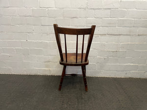 Wooden Slated Dining Chair (Missing Slat)