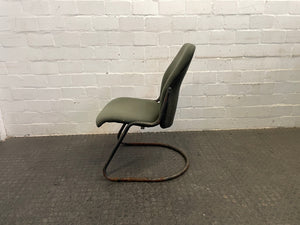 Black Office Visitors Chair (Faded/Rusted) - PRICE DROP