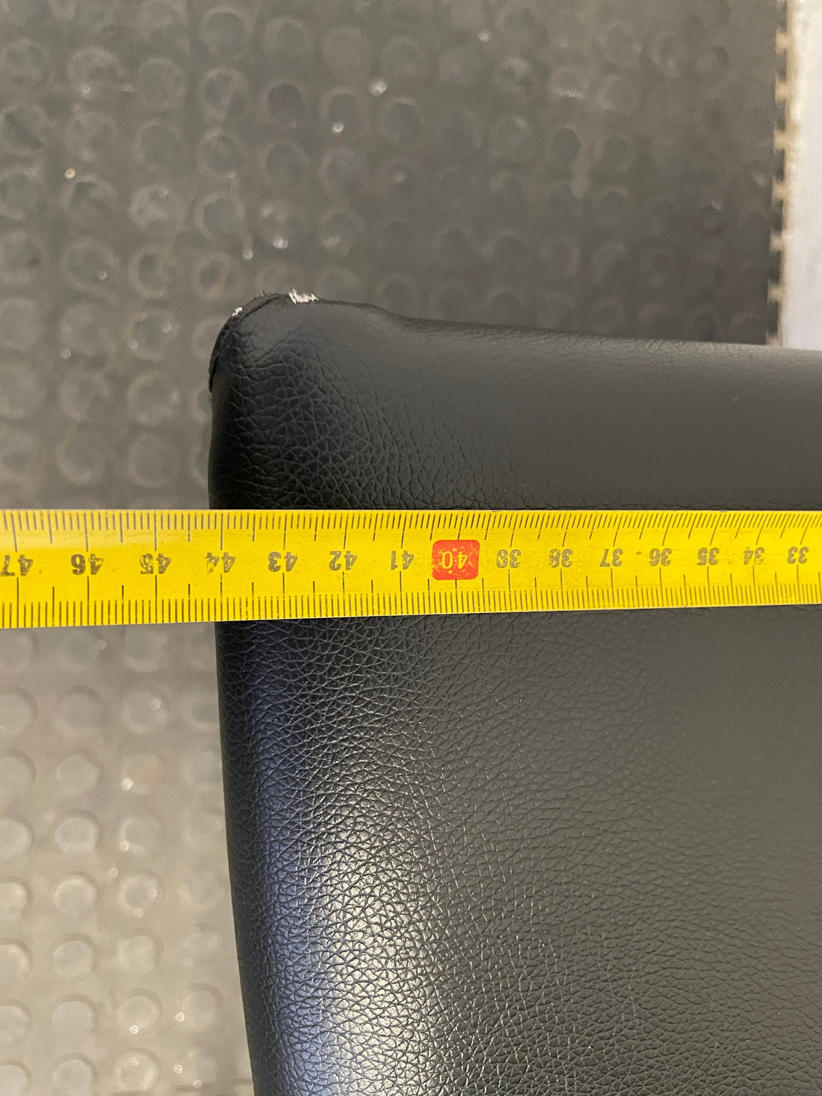 Black Leather Dining Room Chair - PRICE DROP - 2ndhandwarehouse.com