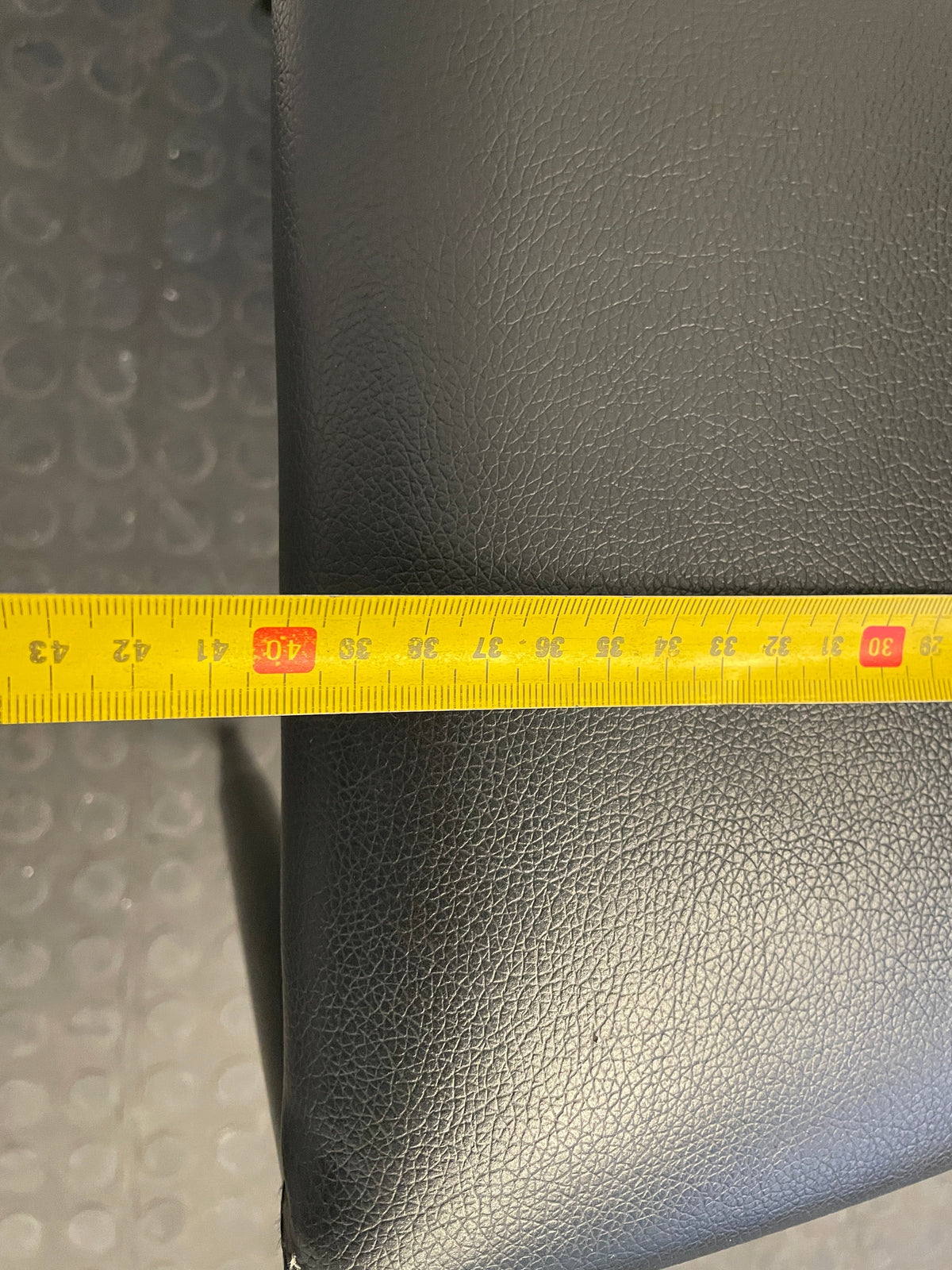 Black Leather Dining Room Chair - PRICE DROP - 2ndhandwarehouse.com