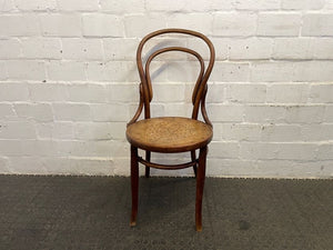 Wooden Dining Chair with Round Seat - PRICE DROP