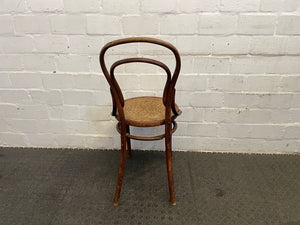 Wooden Dining Chair with Round Seat - PRICE DROP