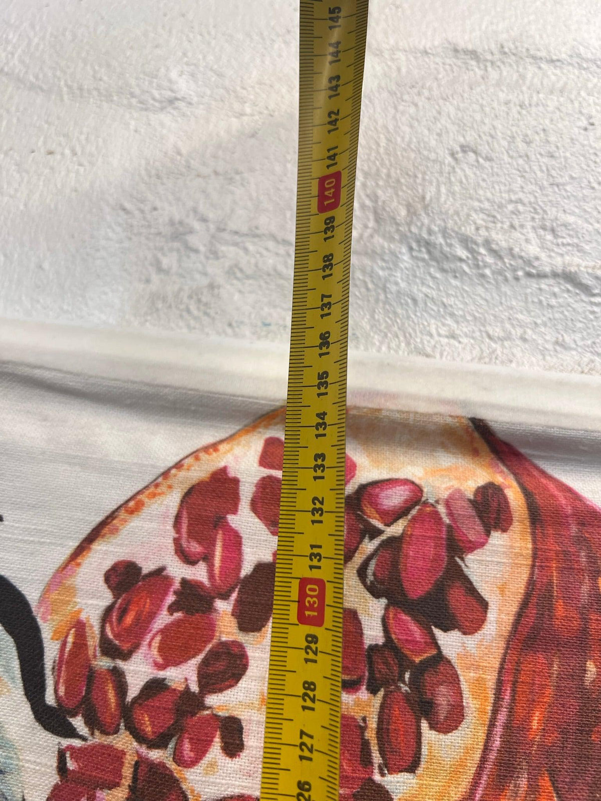 Floral Print Roman Kitchen Blind 1m wide x 135cm long