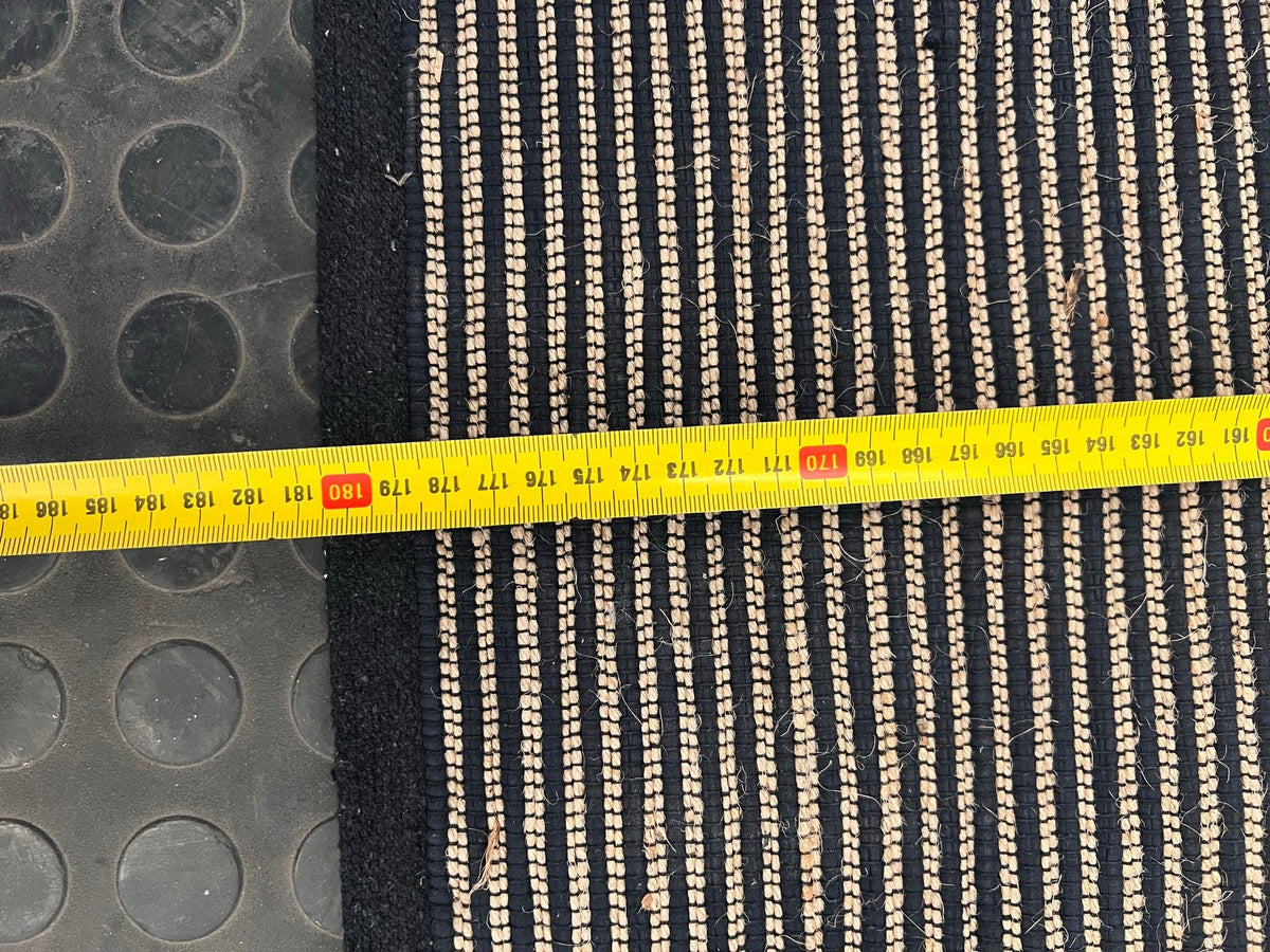 Black and Cream Table Runner 180cm x 37cm