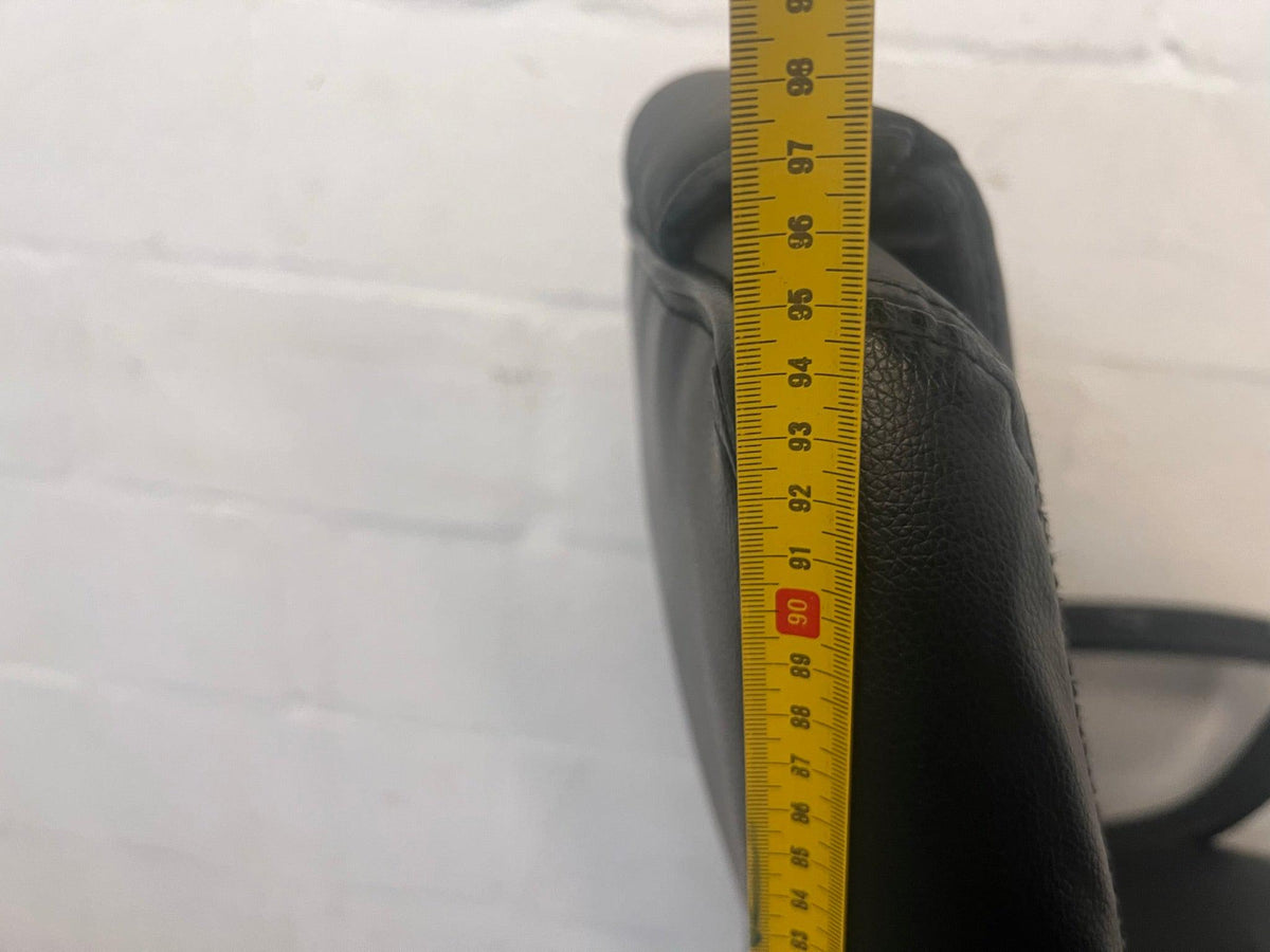 Padded Black Visitors Chair - PRICE DROP