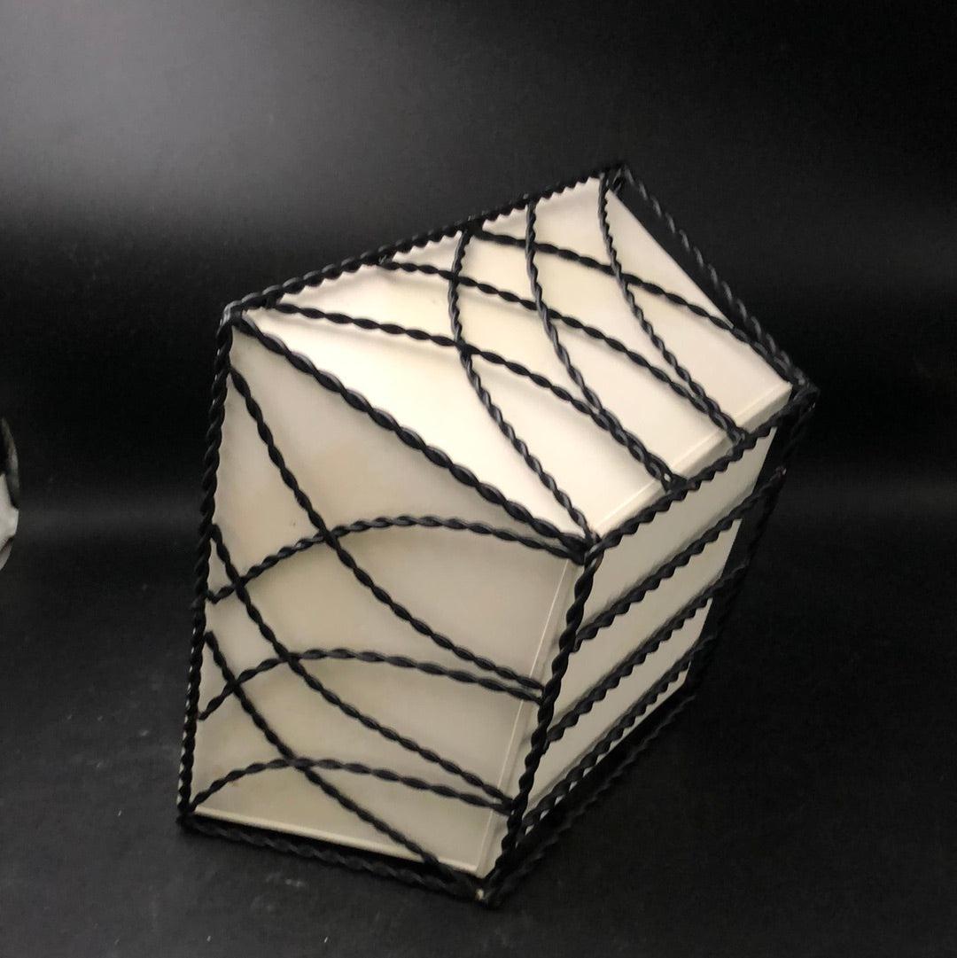 Wire basket  with White Tray