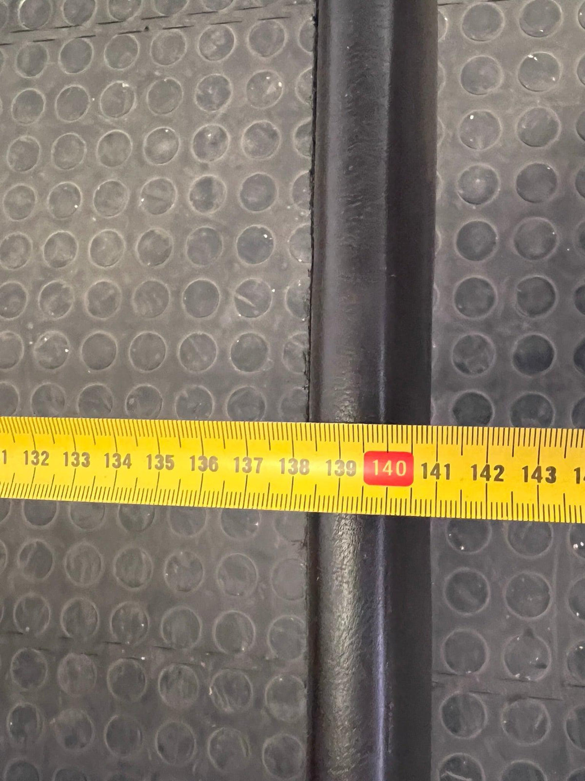 Brown Pleather Double Bed Frame - REDUCED