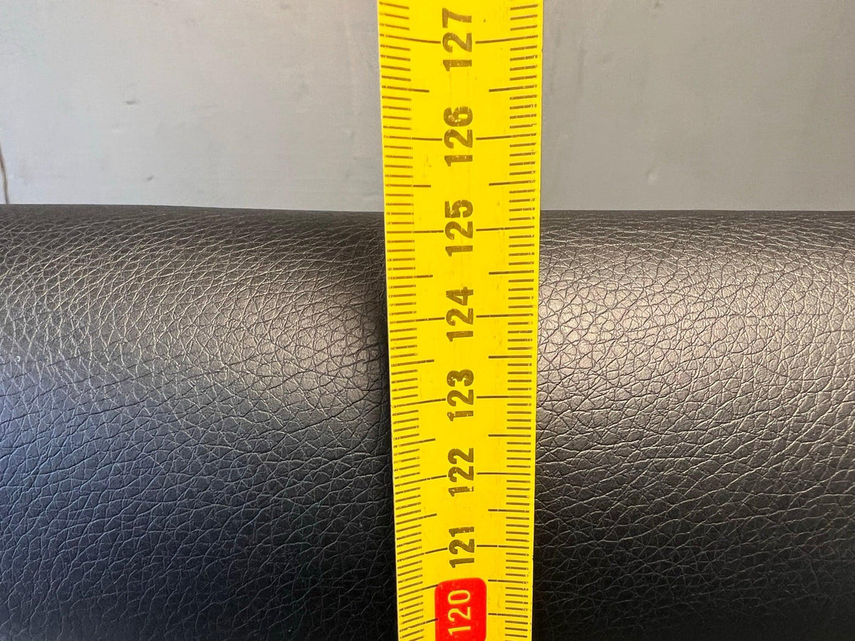 Black Leather High Back Office Chair - Has fabric Damage