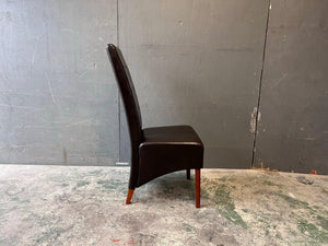 Nespresso Leather Dining Chair