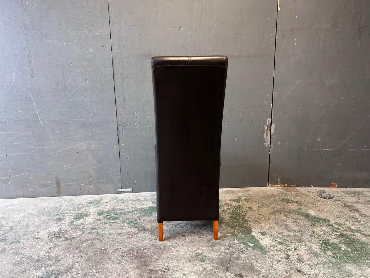 Nespresso Leather Dining Chair - PRICE DROP