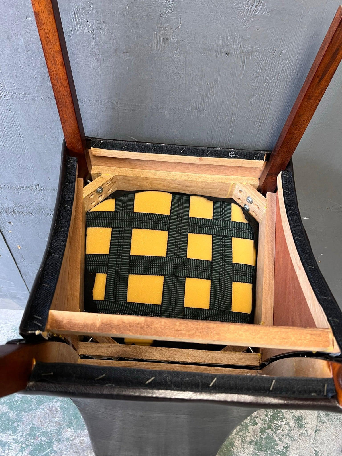 Nespresso Leather Dining Chair - PRICE DROP