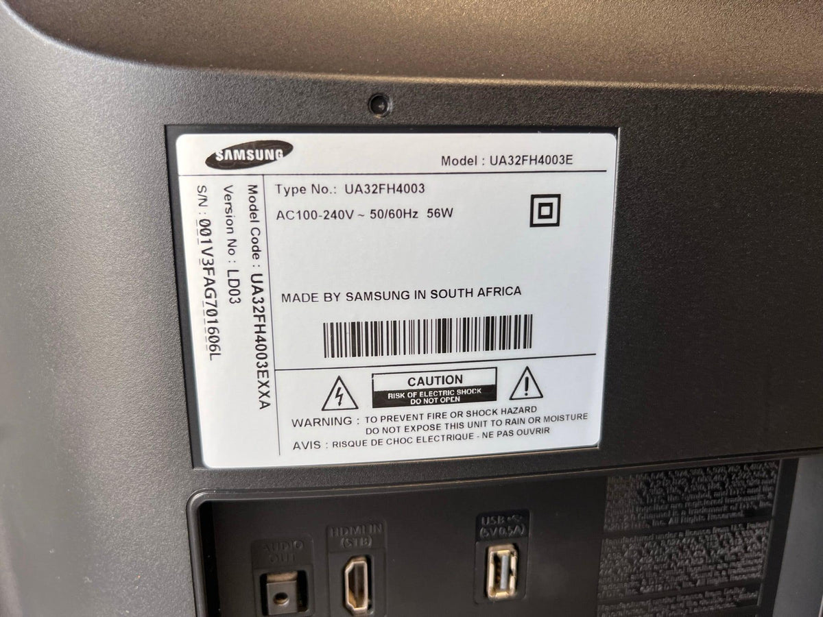 Samsung 32" LED TV (UA32FH4003E) - PRICE DROP