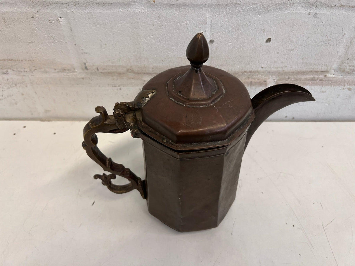 Antique Metal Water Jug