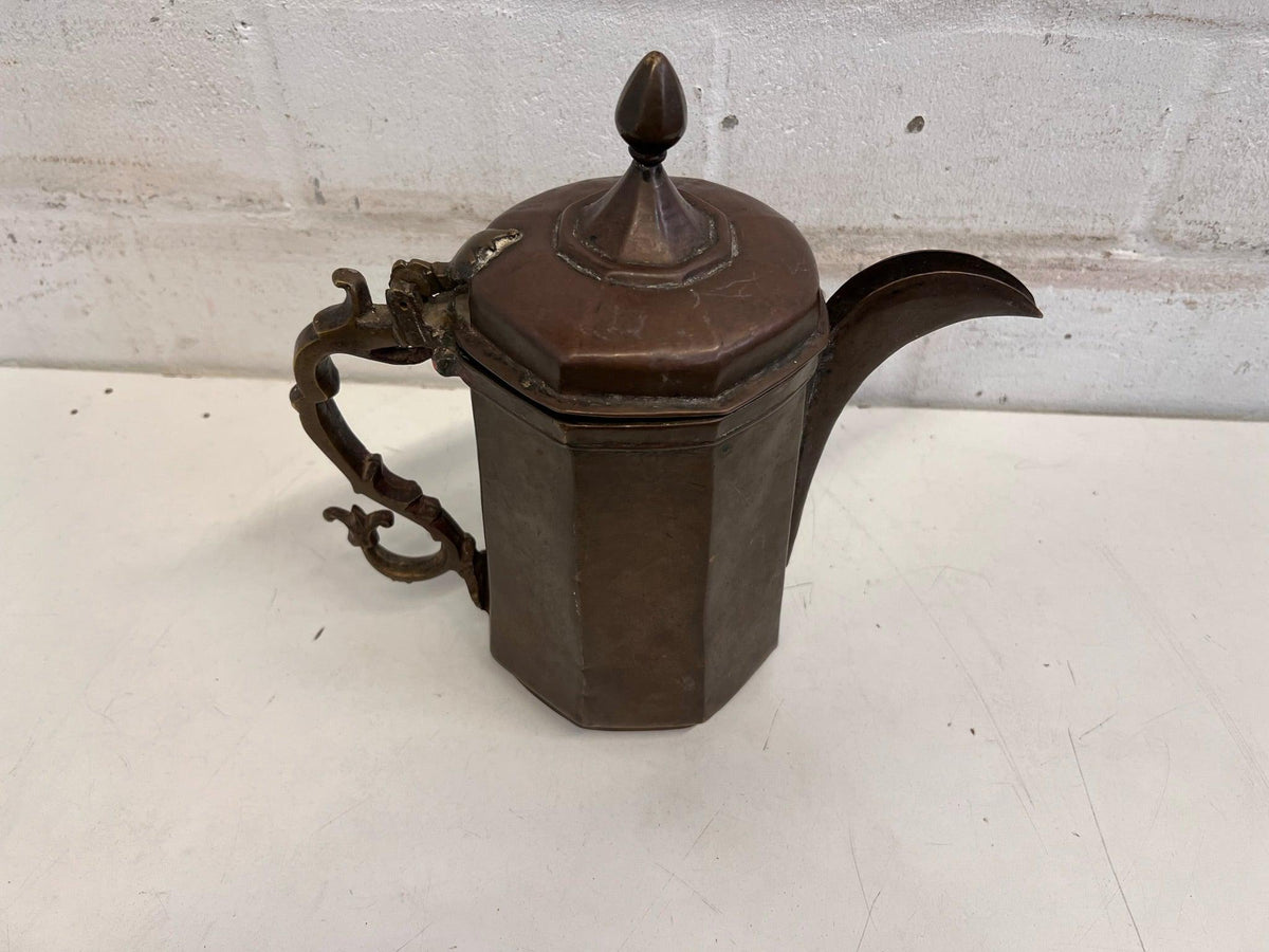 Antique Metal Water Jug