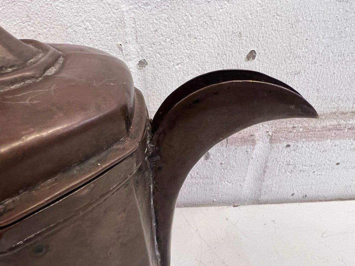 Antique Metal Water Jug