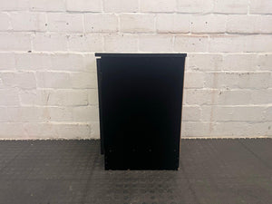 Black 1 Door Side Table - REDUCED