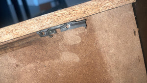 4 Drawer 2 Door Wooden Side Server (Slight damage to Second Drawer Roller) - REDUCED