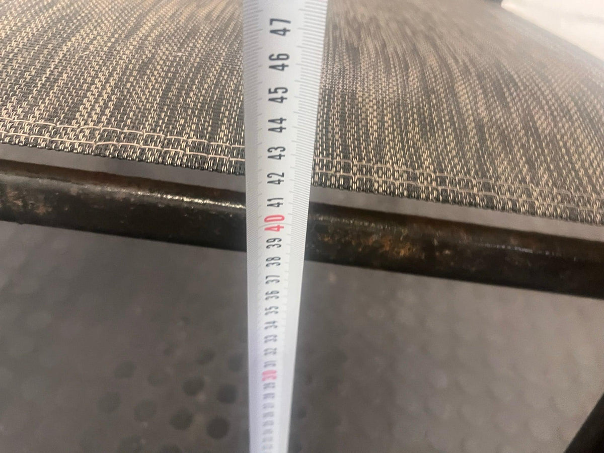 Grey Steel Framed Patio Chair (Slight Rust)