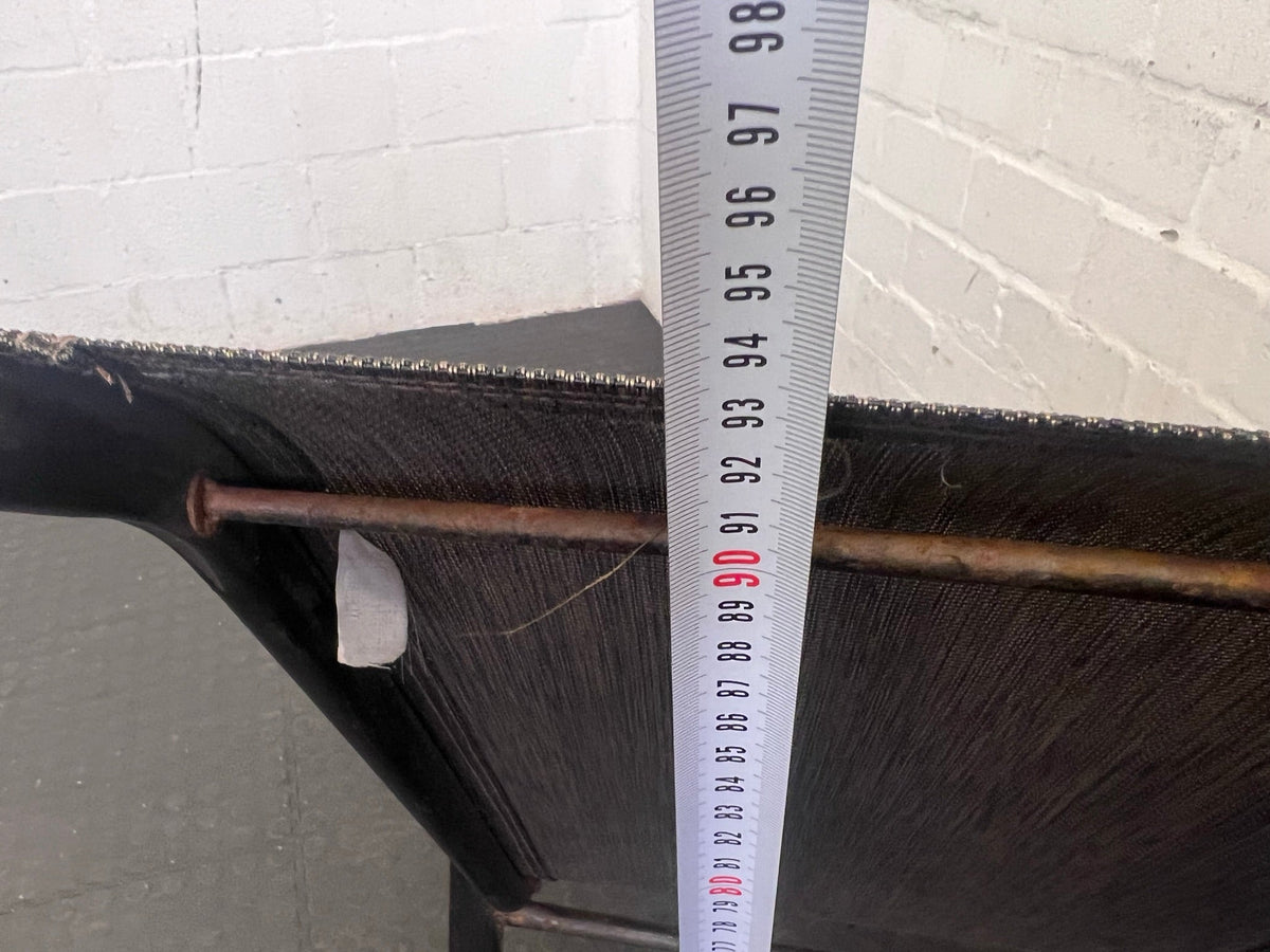 Grey Steel Framed Patio Chair (Slight Rust)