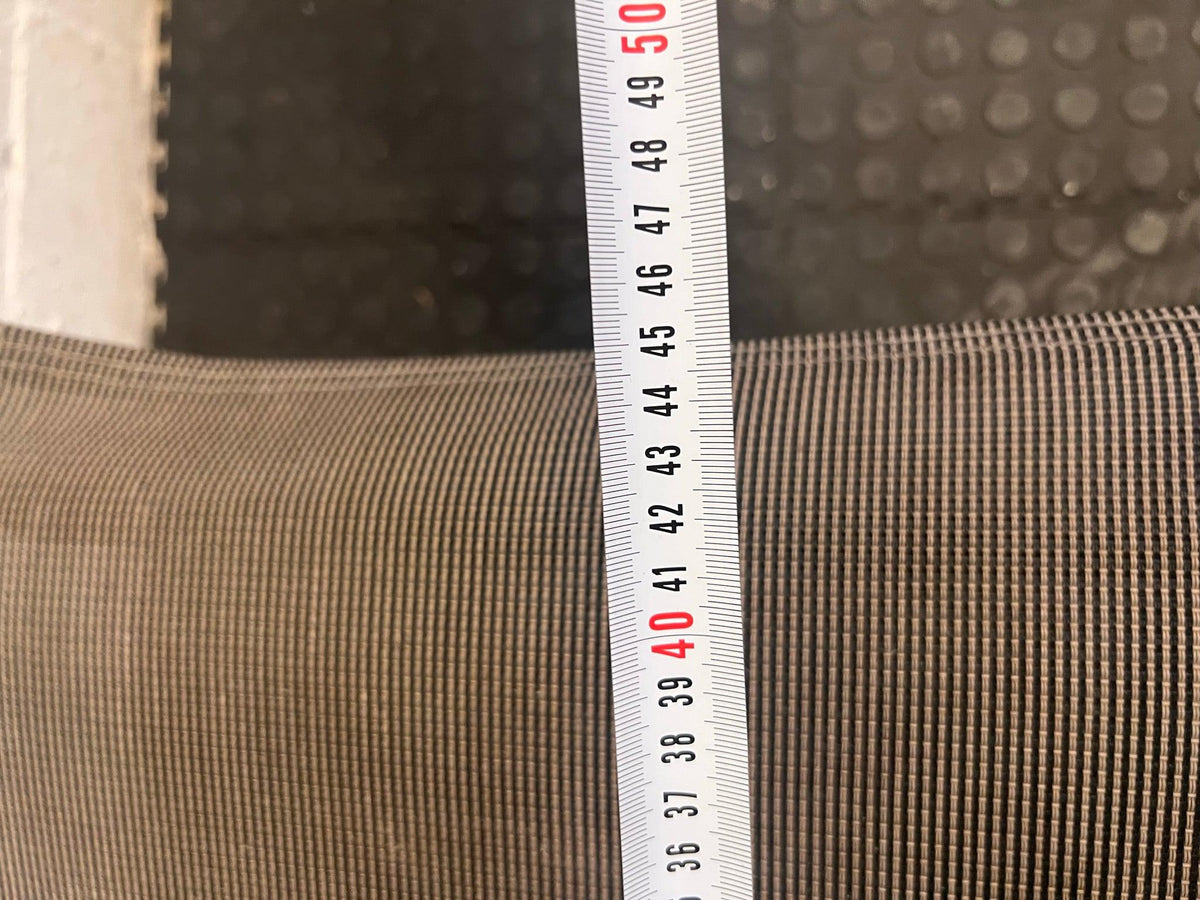 Grey Steel Framed Patio Chair (Damage To Leg/Slightly Shorter)