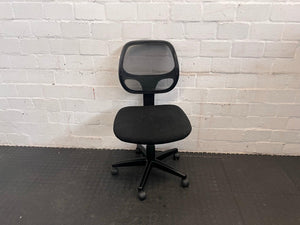 Black Mesh Back Office Chair (Without Arms)