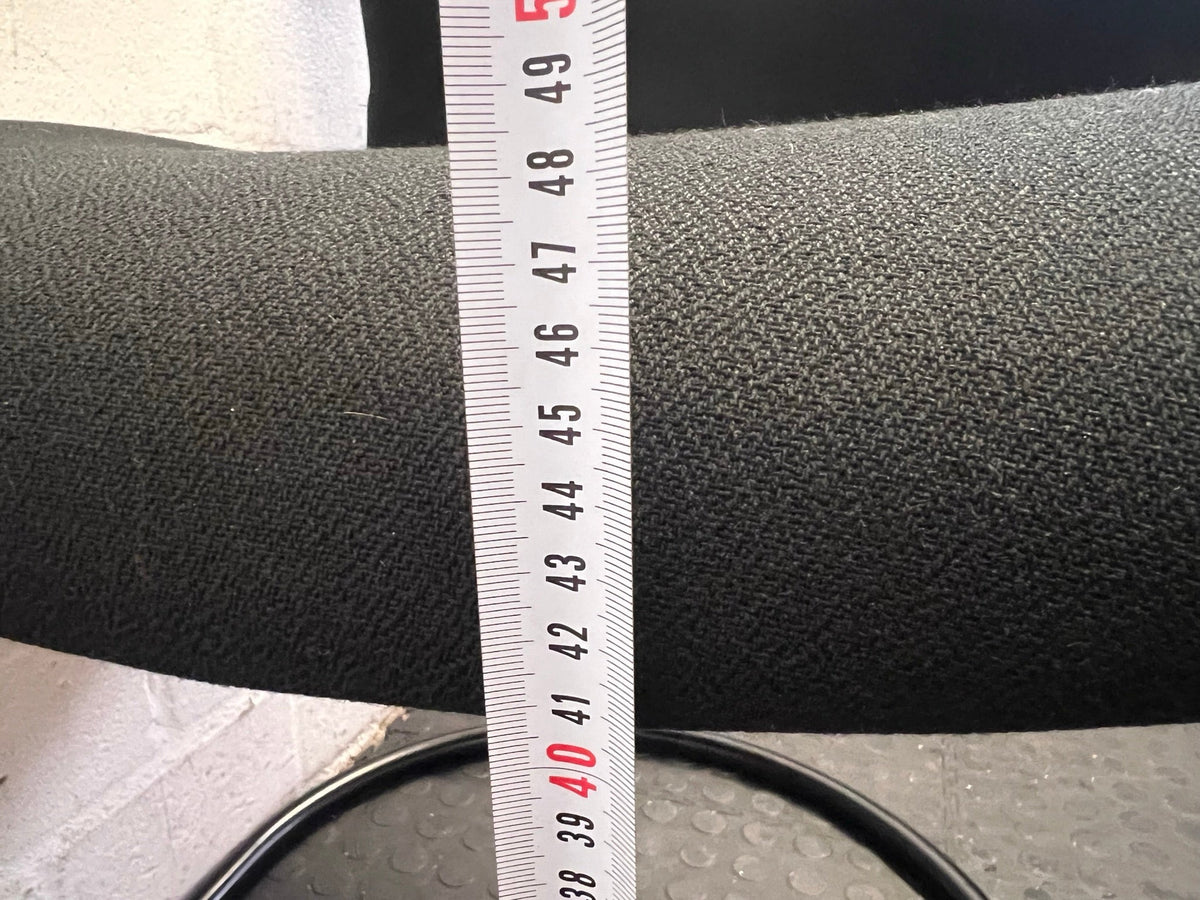 Black Material Mid-Back Office Chair - PRICE DROP