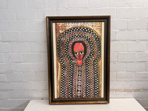 Ethiopian Iconography Framed Picture 103 x 72cm