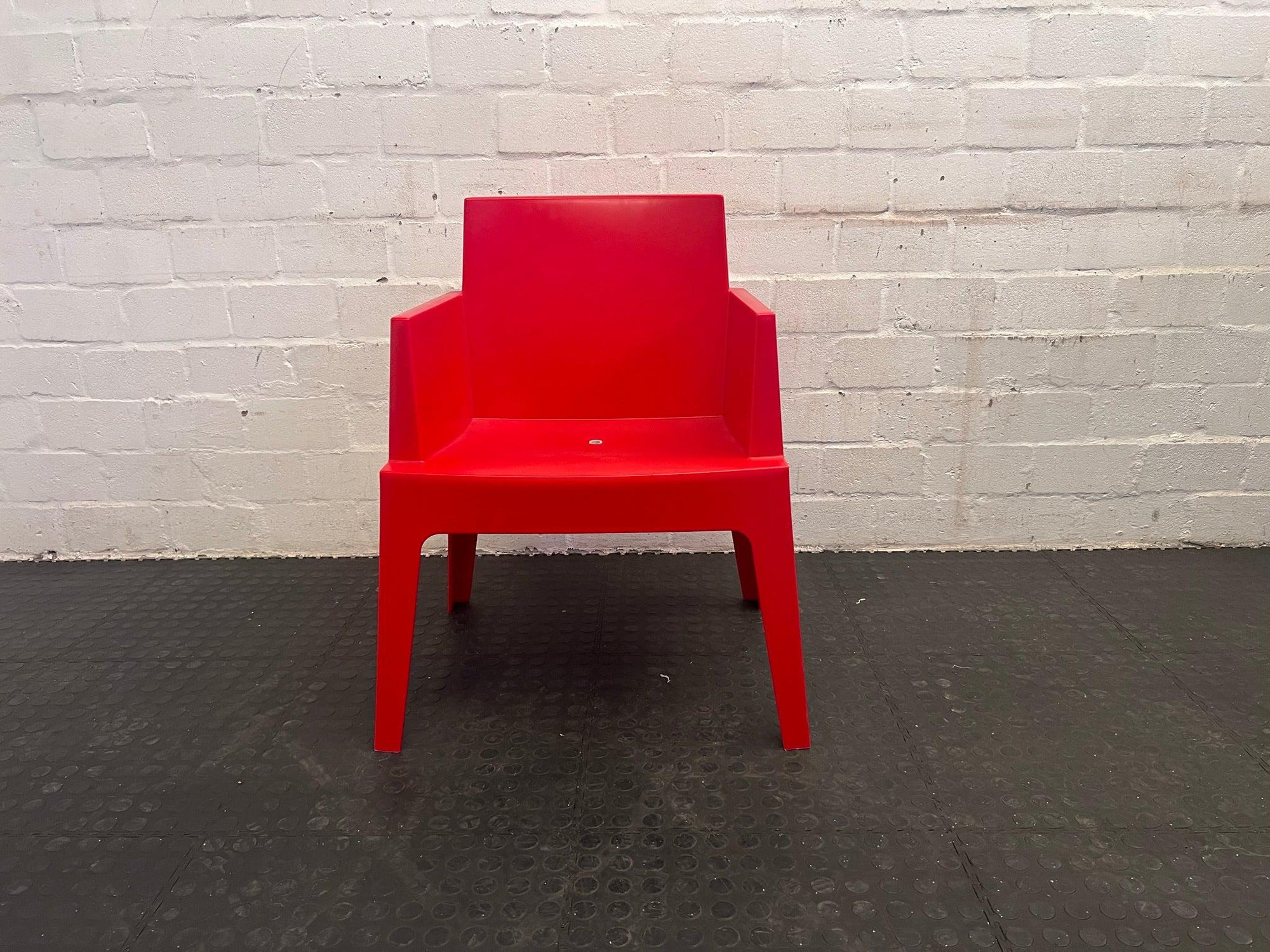 Red Plastic Chair