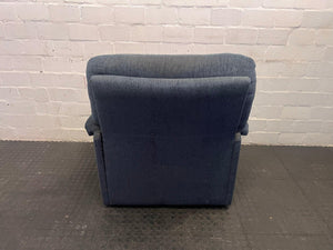 Grey Fabric 1 Seater Couch - REDUCED