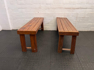 Wooden Dining Benches