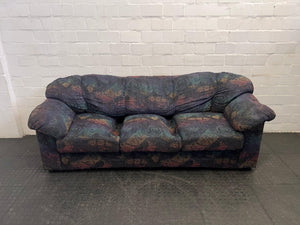 Printed 3 Seater Couch - REDUCED